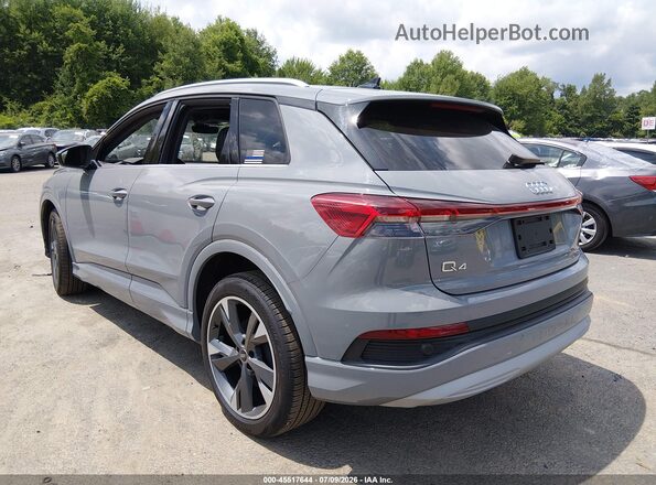 WA1H2BFZ9NP030427 2022 AUDI Q4 Gray უკანა მარცხენა