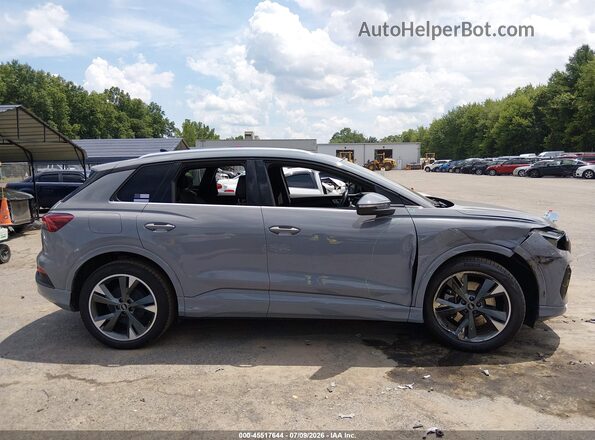 WA1H2BFZ9NP030427 2022 AUDI Q4 Gray უკანა სალონის ხედი