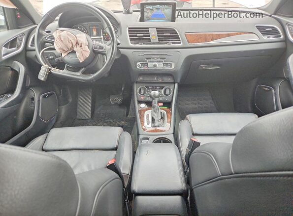 WA1HCCFS2JR005664 2018 AUDI Q3 White წინა პანელის ხედი