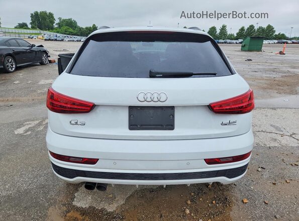 WA1HCCFS2JR005664 2018 AUDI Q3 White უკანა ხედი