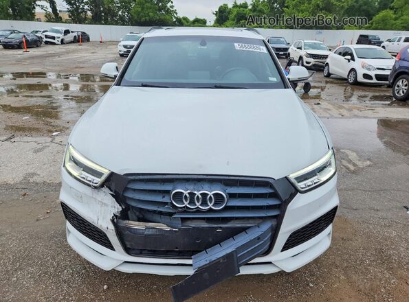 WA1HCCFS2JR005664 2018 AUDI Q3 White წინა ხედი