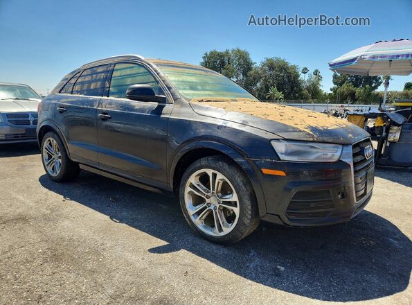 WA1HCCFS6HR010599 2017 AUDI Q3 Черный Передняя правая четверть