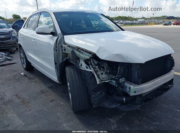 WA1HCCFS7HR012829 2017 AUDI Q3 White Front view