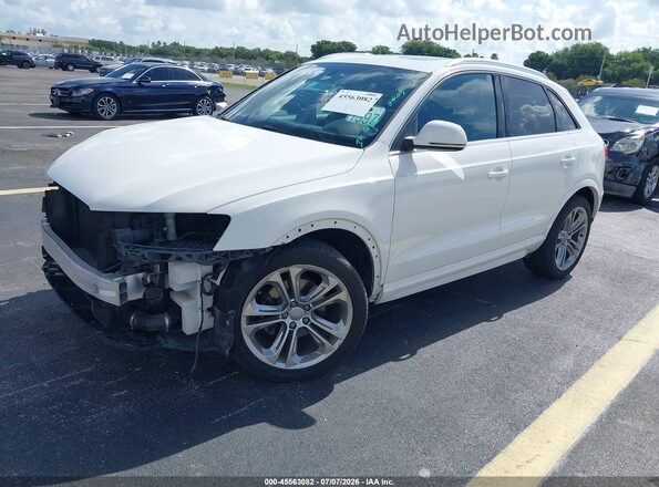 WA1HCCFS7HR012829 2017 AUDI Q3 White Front left