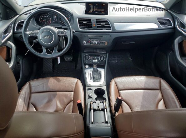 WA1HCCFS7JR018359 2018 AUDI Q3 Charcoal Вид панелі приладів