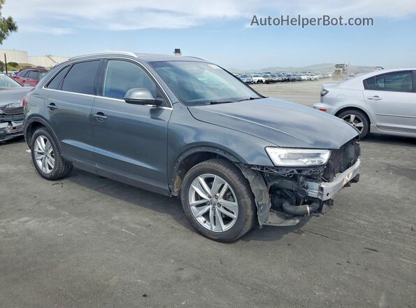 WA1HCCFS7JR018359 2018 AUDI Q3 Charcoal Передня права чверть
