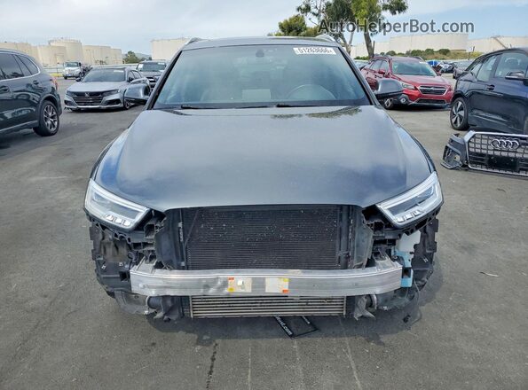 WA1HCCFS7JR018359 2018 AUDI Q3 Charcoal Вид спереду