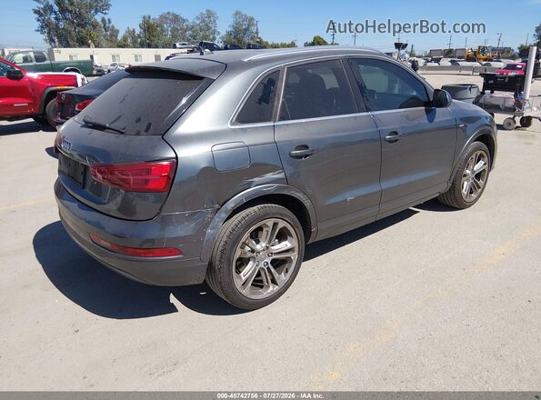 WA1HCCFS8JR007922 2018 AUDI Q3 Gray უკანა მარჯვენა