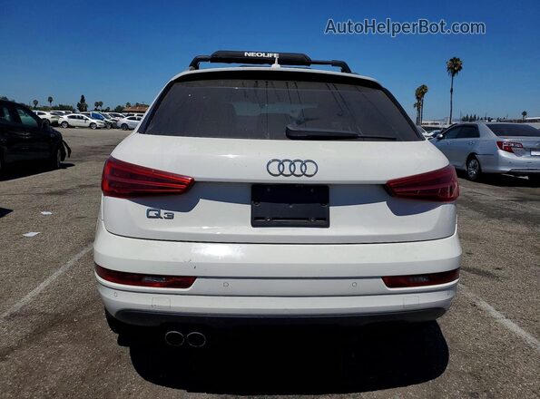 WA1HCCFS9HR005008 2017 AUDI Q3 White Vista trasera