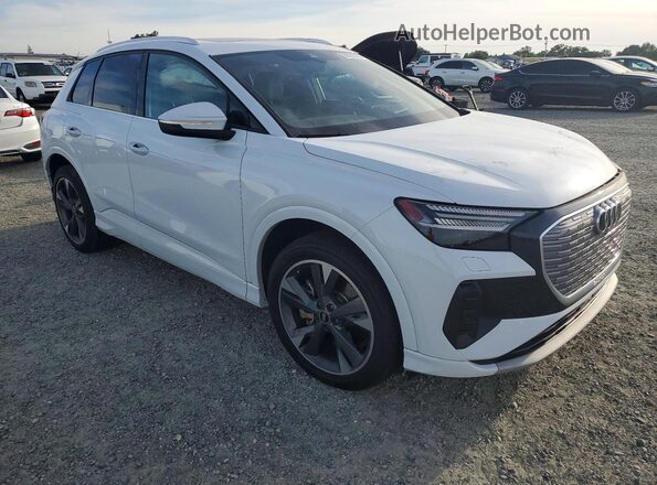 WA1J2BFZ2NP042288 2022 AUDI Q4 White Przód prawy