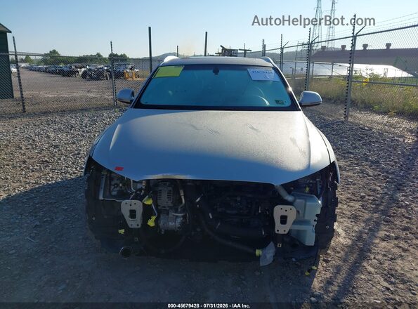 WA1JCCFS0HR011975 2017 AUDI Q3 Silver Rear interior view