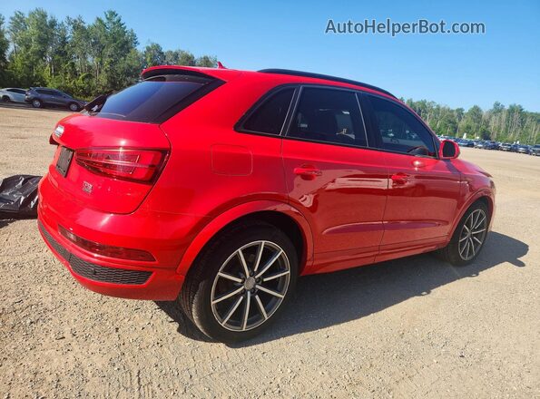 WA1JCCFS0JR017622 2018 AUDI Q3 Red Tył prawy