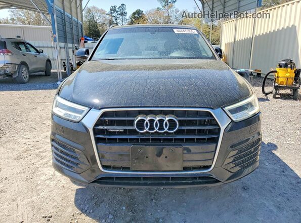 WA1JCCFS4JR016571 2018 AUDI Q3 Black Դիմացի տեսք