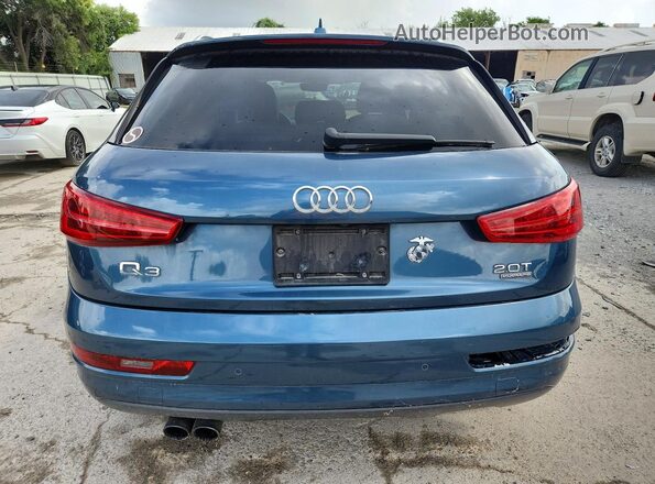 WA1JCCFS5JR005434 2018 AUDI Q3 Синий Вид сзади