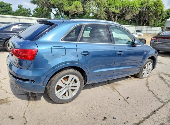 WA1JCCFS5JR005434 2018 AUDI Q3 Синий Задняя правая четверть