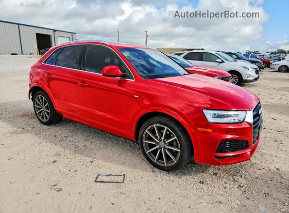 WA1JCCFS5JR026039 2018 AUDI Q3 Красный Передняя правая четверть