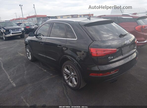 WA1JCCFS6JR009010 2018 AUDI Q3 Black Հետևի ձախ