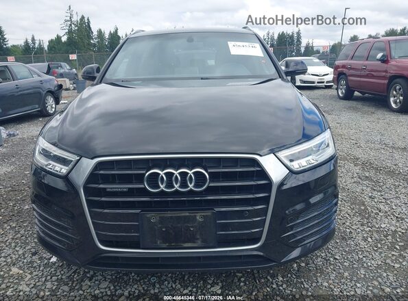 WA1JCCFS6JR015079 2018 AUDI Q3 Black Սարքավորումների վահանակի տեսք