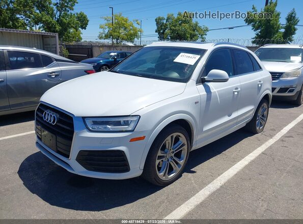 WA1JCCFS7JR016810 2018 AUDI Q3 White Front left