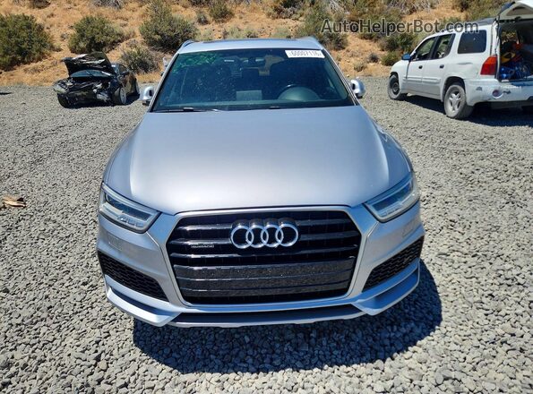 WA1JCCFS7JR032182 2018 AUDI Q3 Silver Вид спереду