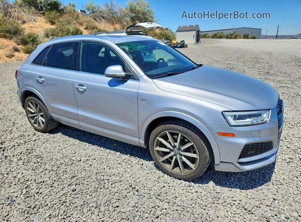 WA1JCCFS7JR032182 2018 AUDI Q3 Silver Передня права чверть