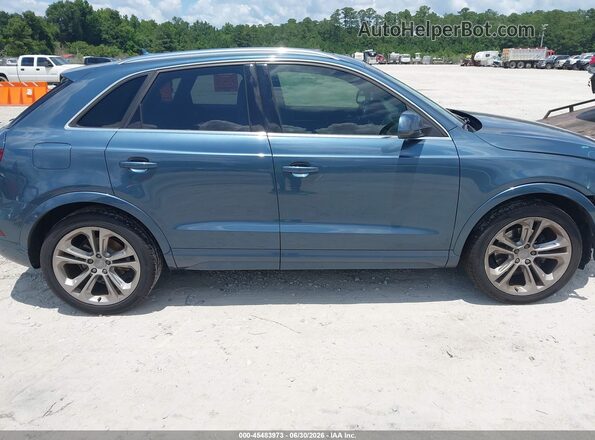 WA1JCCFS8HR009343 2017 AUDI Q3 Blue Սալոնի հետևի տեսք
