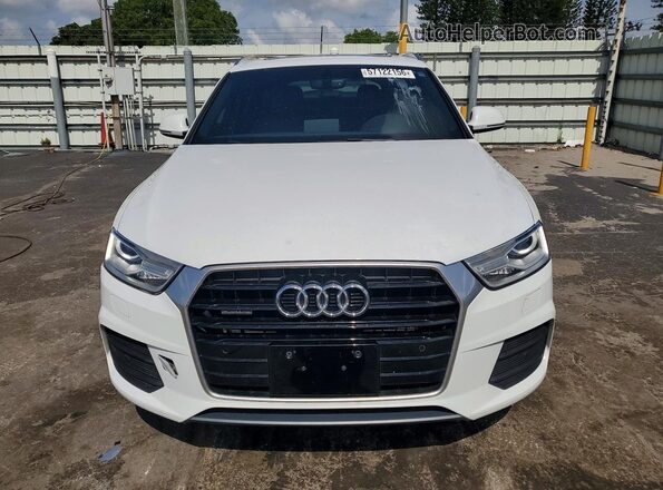 WA1JCCFS8HR012243 2017 AUDI Q3 White Front view