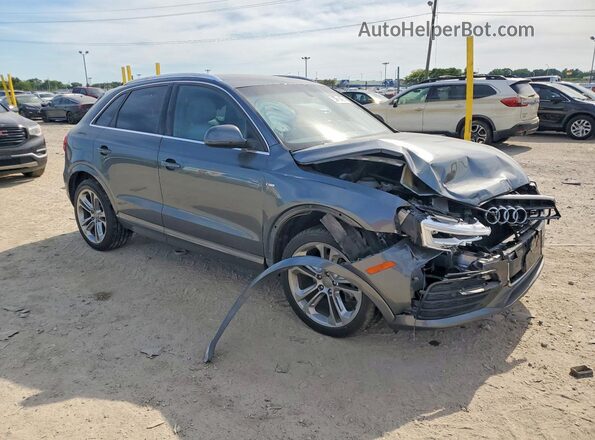WA1JCCFS8JR010630 2018 AUDI Q3 Gray Առջևի աջ