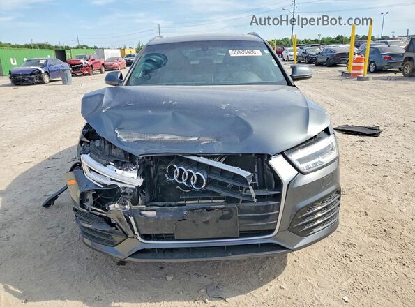 WA1JCCFS8JR010630 2018 AUDI Q3 Gray Դիմացի տեսք