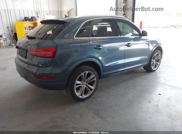 WA1JCCFS9HR002708 2017 AUDI Q3 Синий Задняя правая четверть