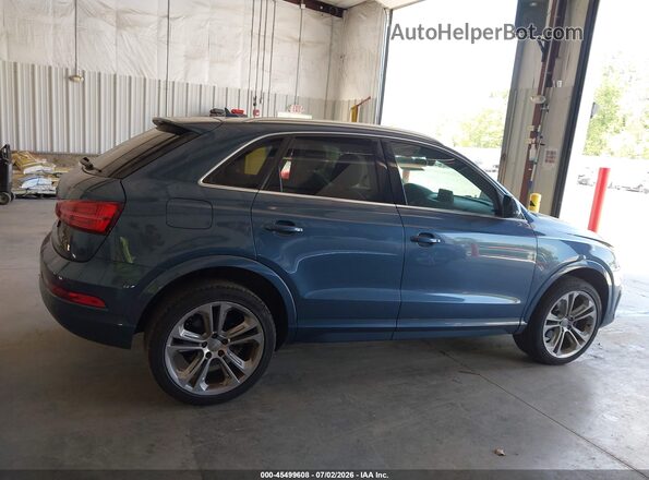 WA1JCCFS9HR002708 2017 AUDI Q3 Синий Вид задней части салона