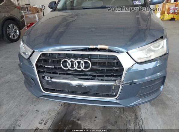 WA1JCCFS9HR002708 2017 AUDI Q3 Синий Вид спереди
