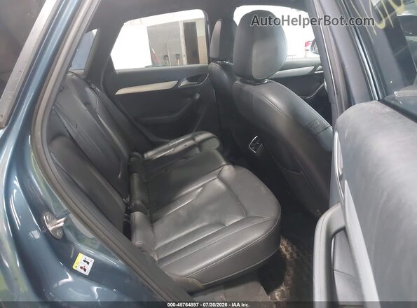WA1JCCFSXJR011178 2018 AUDI Q3 Blue Vista de la etiqueta del VIN
