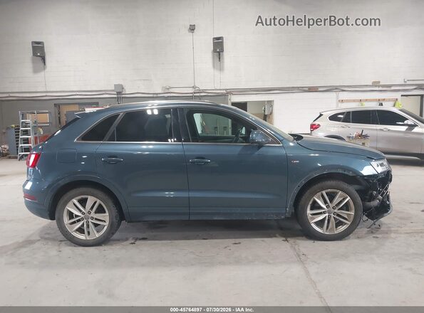 WA1JCCFSXJR011178 2018 AUDI Q3 Blue Vista interior trasera