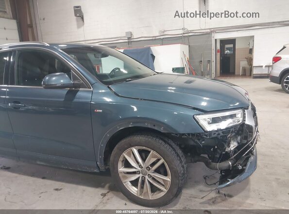 WA1JCCFSXJR011178 2018 AUDI Q3 Blue Vista frontal