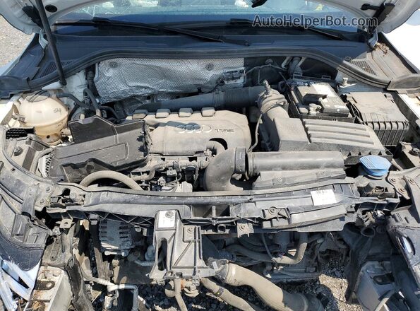 WA1JFCFS2GR023437 2016 AUDI Q3 White Engine compartment view