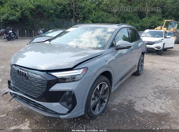 WA1K2BFZ4RP014194 2024 AUDI Q4 Серый Передняя левая четверть