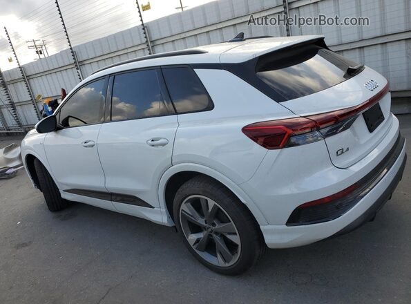 WA1K2BFZ9RP026891 2024 AUDI Q4 White უკანა მარცხენა
