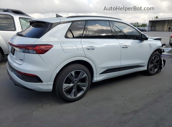 WA1K2BFZ9RP026891 2024 AUDI Q4 White უკანა მარჯვენა