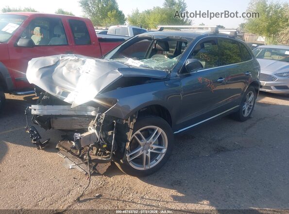 WA1L2AFP0GA130375 2016 AUDI Q5 Gray Առջևի ձախ երեք քառորդ տեսարան