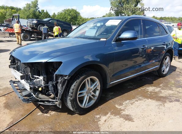 WA1L2AFP1GA041687 2016 AUDI Q5 Blue წინა მარცხენა ხედი სამი მეოთხედიდან