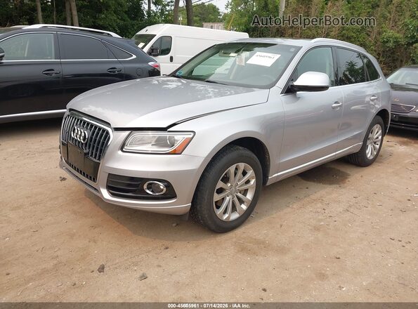 WA1L2AFP1GA090243 2016 AUDI Q5 Silver წინა მარცხენა ხედი სამი მეოთხედიდან
