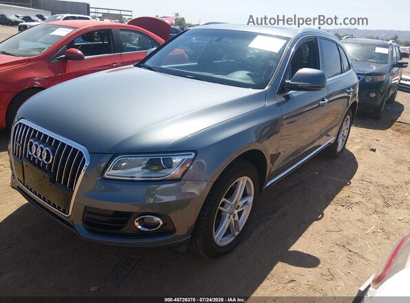 WA1L2AFP1GA130515 2016 AUDI Q5 Gray Vista tres cuartos delantera izquierda