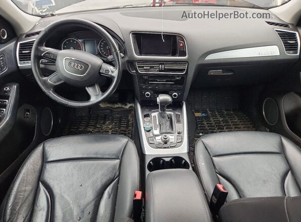WA1L2AFP1HA012756 2017 AUDI Q5 Black წინა პანელის ხედი