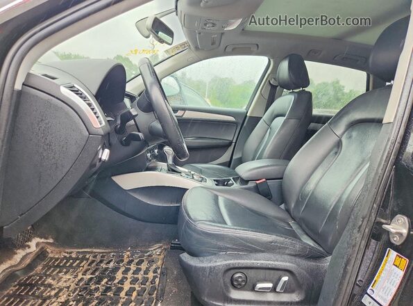 WA1L2AFP1HA012756 2017 AUDI Q5 Black წინა სალონის ხედი