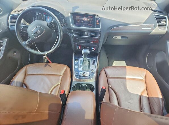 WA1L2AFP2GA048292 2016 AUDI Q5 Black Առջևի վահանակի տեսք