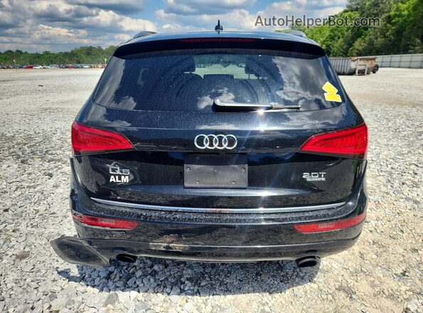 WA1L2AFP2GA048292 2016 AUDI Q5 Black Հետևի տեսք
