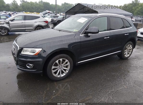 WA1L2AFP2GA145511 2016 AUDI Q5 Dark Blue წინა მარცხენა ხედი სამი მეოთხედიდან