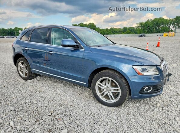 WA1L2AFP2HA019652 2017 AUDI Q5 Blue Передня права чверть