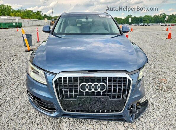 WA1L2AFP2HA019652 2017 AUDI Q5 Blue Вид спереду
